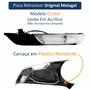 Kit Capa + Pisca Retrovisor Vw Golf 2007 Até 2011 Original Metagal Lado Esquerdo Motorista