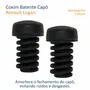 Kit Coxim Batente Capô Renault Logan 2 Peças