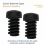 Kit Coxim Batente Capô Renault Sandero 2 Peças