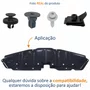 KIT Defletor Central Parachoque Dianteiro Toyota Corolla 2003 Até 2008 + Presilhas