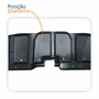 KIT Defletor Central Parachoque Dianteiro Toyota Corolla 2003 Até 2008 + Presilhas