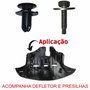 Kit Defletor Parachoque Dianteiro Hyundai Tucson 2018 2019 2020 2021 Com Presilhas