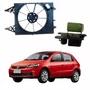 Kit Defletor Ventoinha Vw Gol 2009 Até 2021 Com Resistência