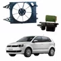 Kit Defletor Ventoinha Vw Polo 2006 Até 2012 Com Resistência