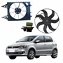 Kit Eletroventilador + Defletor Ventoinha Vw Fox 2006 Até 2012 Com Resistência