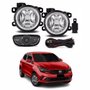 Kit Farol Auxiliar De Milha Fiat Argo 2017 Até 2022 Botão Modelo Original
