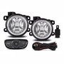 Kit Farol Auxiliar De Milha Fiat Argo Cronos 2017 Até 2022 Botão Modelo Original