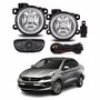 Kit Farol Auxiliar De Milha Fiat Cronos 2017 Até 2022 Botão Modelo Original