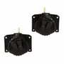 Kit Farol Auxiliar de Milha Fiat Palio G3 2004 até 2007 Siena G3 2004 até 2007 Strada G3 2004 até 2007 Moldura Cromada