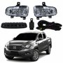 Kit Farol Auxiliar De Milha Fiat Strada Endurance 2020 2021 2022 2023 Botão Modelo Original