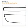 Kit Friso Grade Dianteira Gm Agile 2009 2010 2011 2012 2013 Superior Inferior Preta