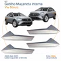 Kit Gatilho Maçaneta Interior Vw Nivus 2020 Até 2025 4 Peças