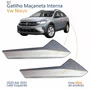 Kit Gatilho Maçaneta Interior Vw Nivus 2020 Até 2025 Lado Esquerdo 2 Peças
