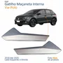 Kit Gatilho Maçaneta Interior Vw Polo 2018 Até 2025 2 Peças