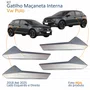 Kit Gatilho Maçaneta Interior Vw Polo 2018 Até 2025 4 Peças