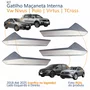 Kit Gatilho Maçaneta Interior Vw Polo Virtus 2018 Até 2025 T-Cross 2019 Até 2025 Nivus 2020 Até 2025 4 Peças