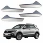 Kit Gatilho Maçaneta Interior Vw T-Cross 2019 Até 2025 4 Peças