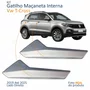 Kit Gatilho Maçaneta Interior Vw T-Cross 2019 Até 2025 Lado Direito 2 Peças