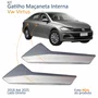 Kit Gatilho Maçaneta Interior Vw Virtus 2018 Até 2025 Lado Direito 2 Peças