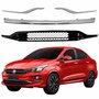 Kit Grade Moldura Parachoque Fiat Cronos 2018 Até 2023 Inferior