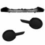 Kit Grade Parachoque Dianteiro Peugeot 208 2012 2013 2014 2015 2016 Central E Milha Sem Furo