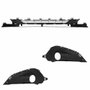 Kit Grade Parachoque Dianteiro Peugeot 208 2017 2018 2019 2020 Central E Milha Com Furo Friso Cinza