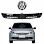 Kit Grade Radiador + Emblema Vw Gol G5 2008 Até 2012