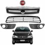 Kit Grades + Emblema Fiat Palio G4 2008 Até 2012