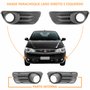 Kit Grades + Emblema Fiat Palio G4 2008 Até 2012