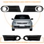 Kit Grades + Emblema Vw Gol G5 2008 Até 2012