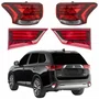 KIT Lanterna Traseira Mitsubishi Outlander 2016 Até 2020 Tampa + Canto Lado Direito Passageiro e Lado Esquerdo Motorista