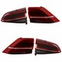 Kit Lanternas Traseira Vw Golf 2018 2019 2020 2021 Tampa E Canto Com Led