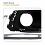Kit Moldura Grade Farol Auxiliar Gm Cobalt 2016 2017 2018 2019 2020 Com Furo Friso Cromado Lado Direito Passageiro