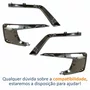 Kit Moldura Parachoque Dianteiro Mitsubishi Asx 2017 Até 2022 Superior Inferior Cromado