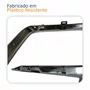 Kit Moldura Parachoque Dianteiro Mitsubishi Asx 2017 Até 2022 Superior Inferior Cromado Lado Esquerdo Motorista