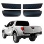 Kit Parachoque + Pisante Traseiro Mitsubishi L-200 Triton 2008 Até 2014 Lado Direito Passageiro e Lado Esquerdo Motorista