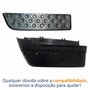 Kit Parachoque + Pisante Traseiro Mitsubishi L-200 Triton 2008 Até 2014 Lado Esquerdo Motorista