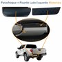 Kit Parachoque + Pisante Traseiro Mitsubishi L-200 Triton 2008 Até 2014 Lado Esquerdo Motorista