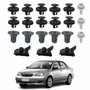 Kit Presilhas Defletor Parachoque Toyota Corolla 2003 Até 2008