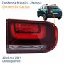 Lanterna Citroen C4 Cactus 2019 Até 2024 Tampa Lado Esquerdo Motorista