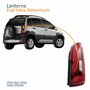 Lanterna Traseira Fiat Idea Adventure 2010 Até 2016 Com Led Bicolor Lado Direito Passageiro