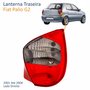 Lanterna Fiat Palio G2 2001 Até 2004 Fumê Carcaça Vermelha Lado Direito Passageiro
