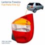 Lanterna Fiat Palio G2 2001 Até 2004 Tricolor Carcaça Preta Lado Direito Passageiro