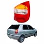 Lanterna Fiat Palio G2 2001 Até 2004 Tricolor Carcaça Vermelha Lado Direito Passageiro