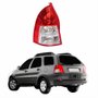 Lanterna Traseira Fiat Palio Weekend 2004 2005 2006 2007 Canto Bicolor Lado Esquerdo Motorista