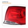 Lanterna Traseira Fiat Siena G4 2008 Até 2013 Canto Bicolor Lado Direito Passageiro