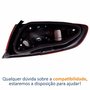 Lanterna Traseira Fiat Siena G4 2008 Até 2013 Canto Bicolor Lado Esquerdo Motorista