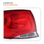 Lanterna Traseira Fiat Siena G4 2008 Até 2013 Canto Bicolor Lado Esquerdo Motorista