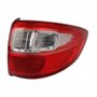 Lanterna Fiat Strada Working G5 2014 Até 2019 Bicolor Cristal Canto Lado Direito Passageiro