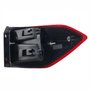 Lanterna Ford Ecosport 2013 Até 2021 Bicolor Cristal Canto Lado Esquerdo Motorista